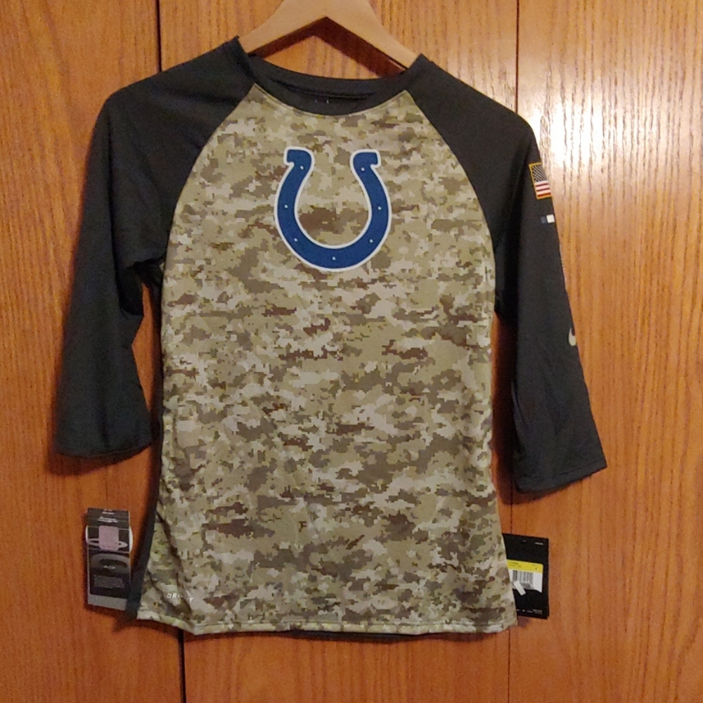 Colts Salute to Service 3/4 sleeve